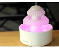 Oro drėkintuvas su LED apšvietimu ir aromaterapija, 600 ml