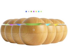 Oro drėkintuvas su LED RGB apšvietimu, 200 ml