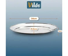 Michelin Ovalus padėklas Vilde 34x21,5 cm
