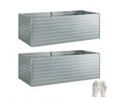 Pakeltos lysvės 180 x 90 x 60 cm 2 vnt.
