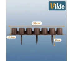 Vilde Palisada 220 cm 4 vnt.