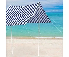 ProBeach Dvigubas paplūdimio skėtis 165x297 cm, atsparus UV