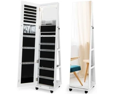 Papuošalų spintelė su veidrodžiu 162.6 cm