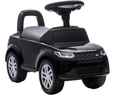 Paspiriama mašinėlė „Land Rover Discovery“ su garsais, juoda, 65,5 × 28 × 42 cm