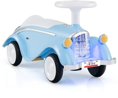 Paspiriamas automobilis tamsiai mėlynas