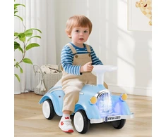 Paspiriamas automobilis tamsiai mėlynas