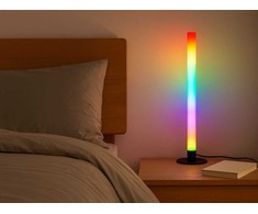 Pastatomas LED RGB šviestuvas su pulteliu, 40 cm
