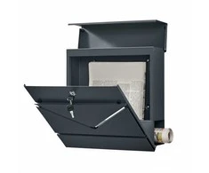 Pašto dėžutė SONGMICS 37 x 10,5 x 37 cm antracitinė