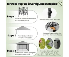 Paviljonas 4 x 4 m