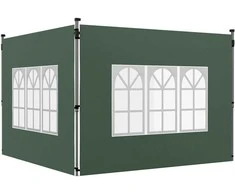 Paviljono šoninės sienelės 295 × 195 cm