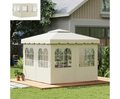 Paviljono šoninės sienelės 3 × 3 m
