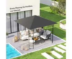 Paviljono stogas 298 × 298 cm
