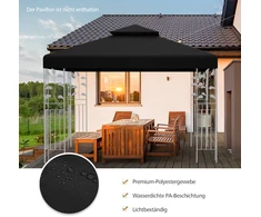 Paviljono stogas 3 x 3 m