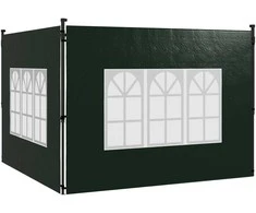 Pavilono šoninės sienelės 293 × 193 cm