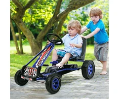 Pedalinis kartingas Raudonas