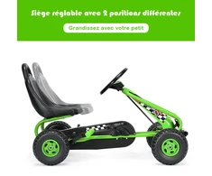 Pedalinis keturratis žalias