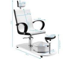 Activeshop Pedikiūro krėslas su pėdų vonele PEDICURE SPA