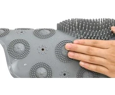 Foot massager non-slip shower mat