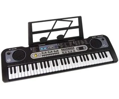 Lean Toys Elektrinė Klaviatūra su Mikrofonu LeanToys, 75x19x25 cm