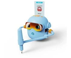 Piešimo robotas mėlynas