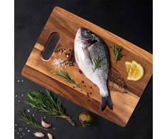 Orion Medienos Pjaustymo Lenta 36x24 cm - Ergonomiška Virtuvės Pjaustymo Lenta