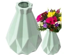 Bikuvalt Plastikinė vaza gėlėms, 20 cm