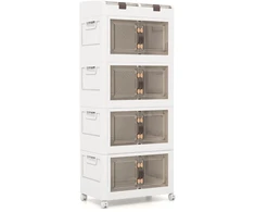 Plastikinės dėžės 54 x 34 x 132 cm 4 vnt.