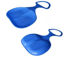 Plastikinės rogutės obuoliukas vaikams, 55 cm
