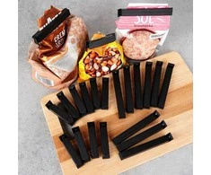 Plastikiniai maisto maišelių užsegimai Vilde, 22 vnt., 11 cm ir 7 cm