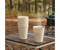 Vilde Plastikiniai puodeliai 300 ml 6 vnt.