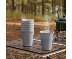 Plastikiniai puodeliai 300 ml 6 vnt.