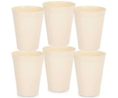 Plastikiniai puodeliai 300 ml 6 vnt.