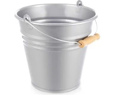 Barzdaskutė Orion Plastikinis Kibiras 10 l - Medinė Rankena - Buitinė Priemonė