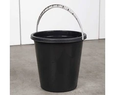 Barzdaskutė Vilde Universalus plastikinis kibiras 5 l juodas