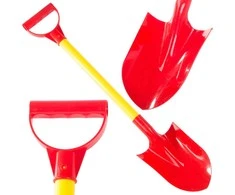 Plastikinis sniego kastuvėlis 65 cm