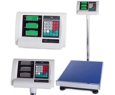 Elektroninės svarstyklės su platforma 300kg, 50x40cm