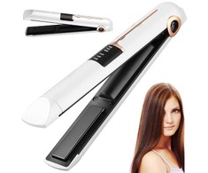 Plaukų tiesintuvas su LCD ekranu, 18W, 21cm