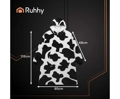 XXL sweatshirt - juodas and baltas blanket Ruhhy 26538