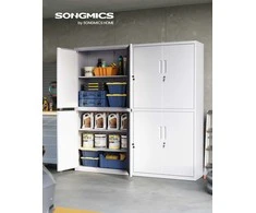 Songmics Plieninė spintelė 40 x 80 x 180 cm