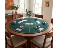 Pokerio kilimėlis 120 cm žalias
