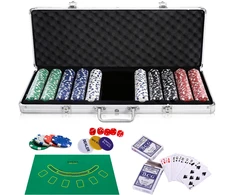 Pokerio rinkinys 500 vnt.