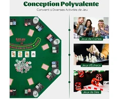 Pokerio stalviršis 121.9 cm