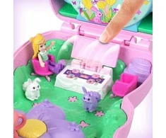 Mattel Polly Pocket triušio arbatėlės rinkinys