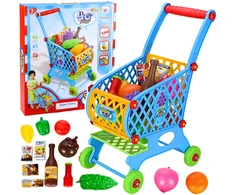 Lean Toys Prekybos vežimėlis 52 cm 46 vnt.