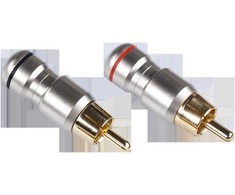 LP Priedas Rca metalinis kištukas hd-287