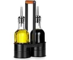 Prieskonių buteliukai su stovu 150 ml 3 vnt.