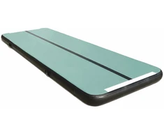 Pripučiama gimnastikos mata „Drop-stitch“, žalia, 300 × 100 × 10 cm