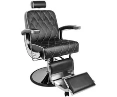 Activeshop Profesionali barberio kėdė Gabbiano Imperial, juoda