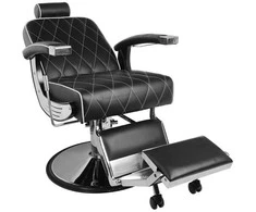 Activeshop Profesionali barberio kėdė Gabbiano Imperial, juoda