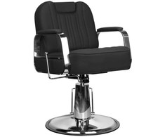 Activeshop Kirpyklos kėdė HAIRDRESSING CHAIR BARBER RUFO Juodas